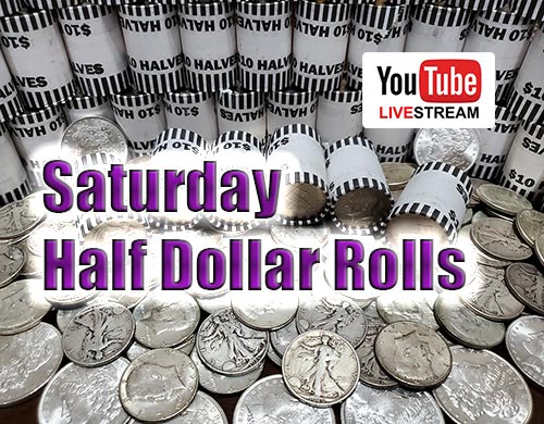Saturday Half Dollar Rolls - MSS